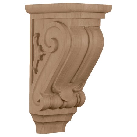 5 X 5 X 10 In. Small Classical Corbel, Alder